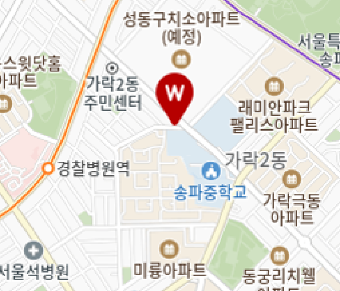 4가락동_지도